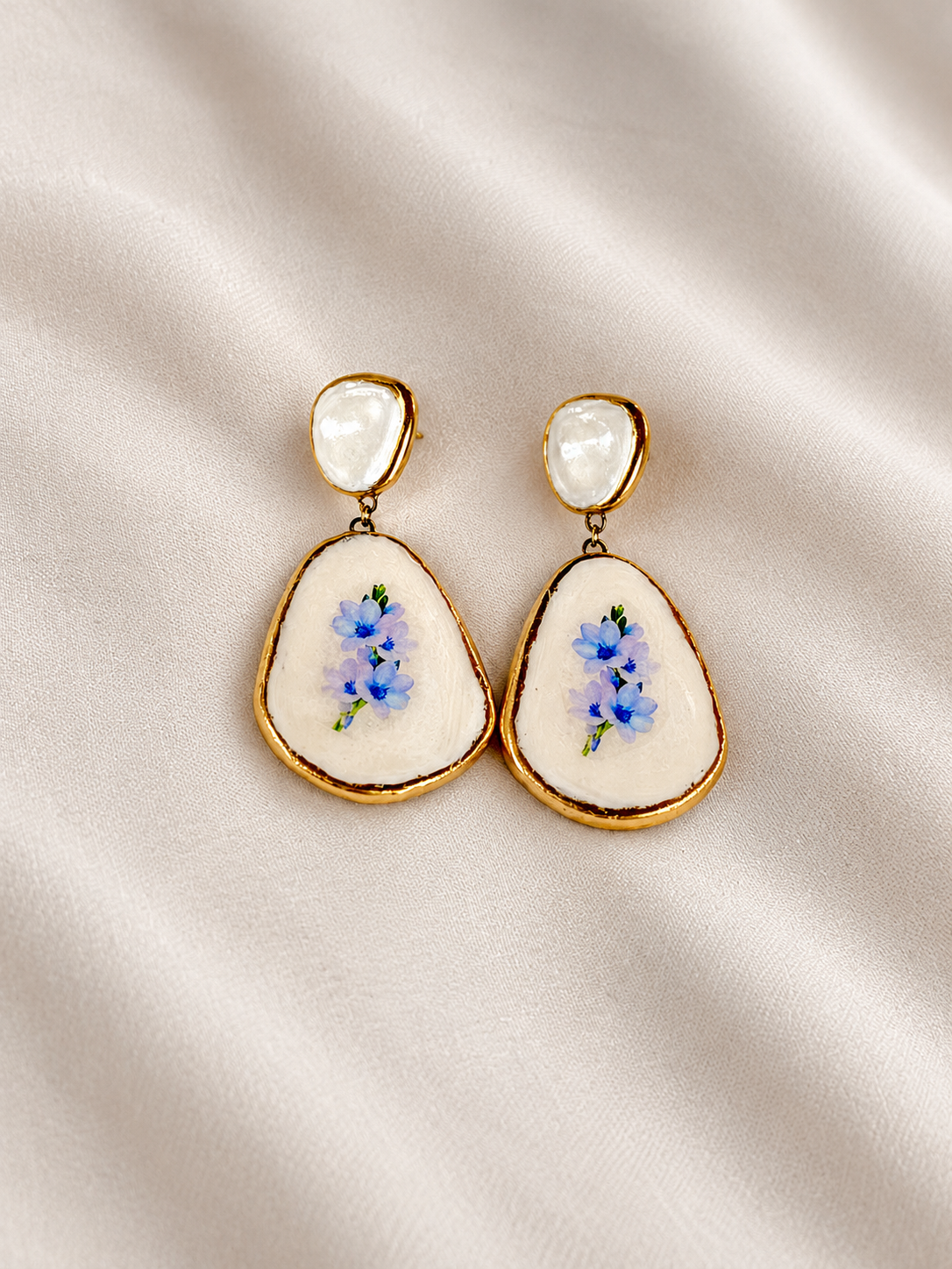 Anvi Handmade Porcelain Earrings