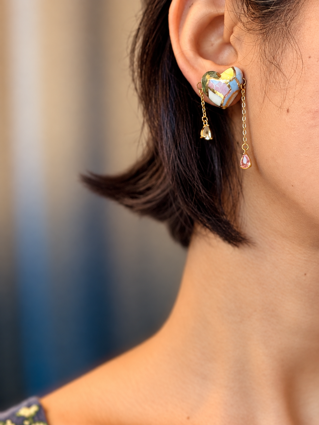 Sonal Handmade Porcelain Earrings