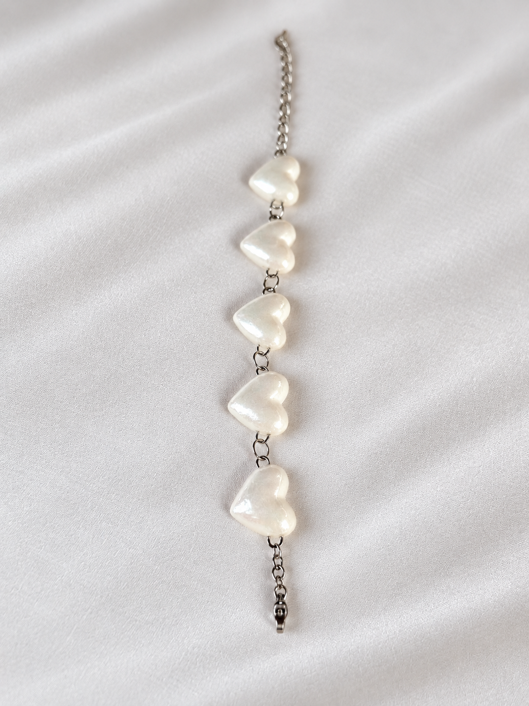 Manya Iridescent Handmade Porcelain Bracelet