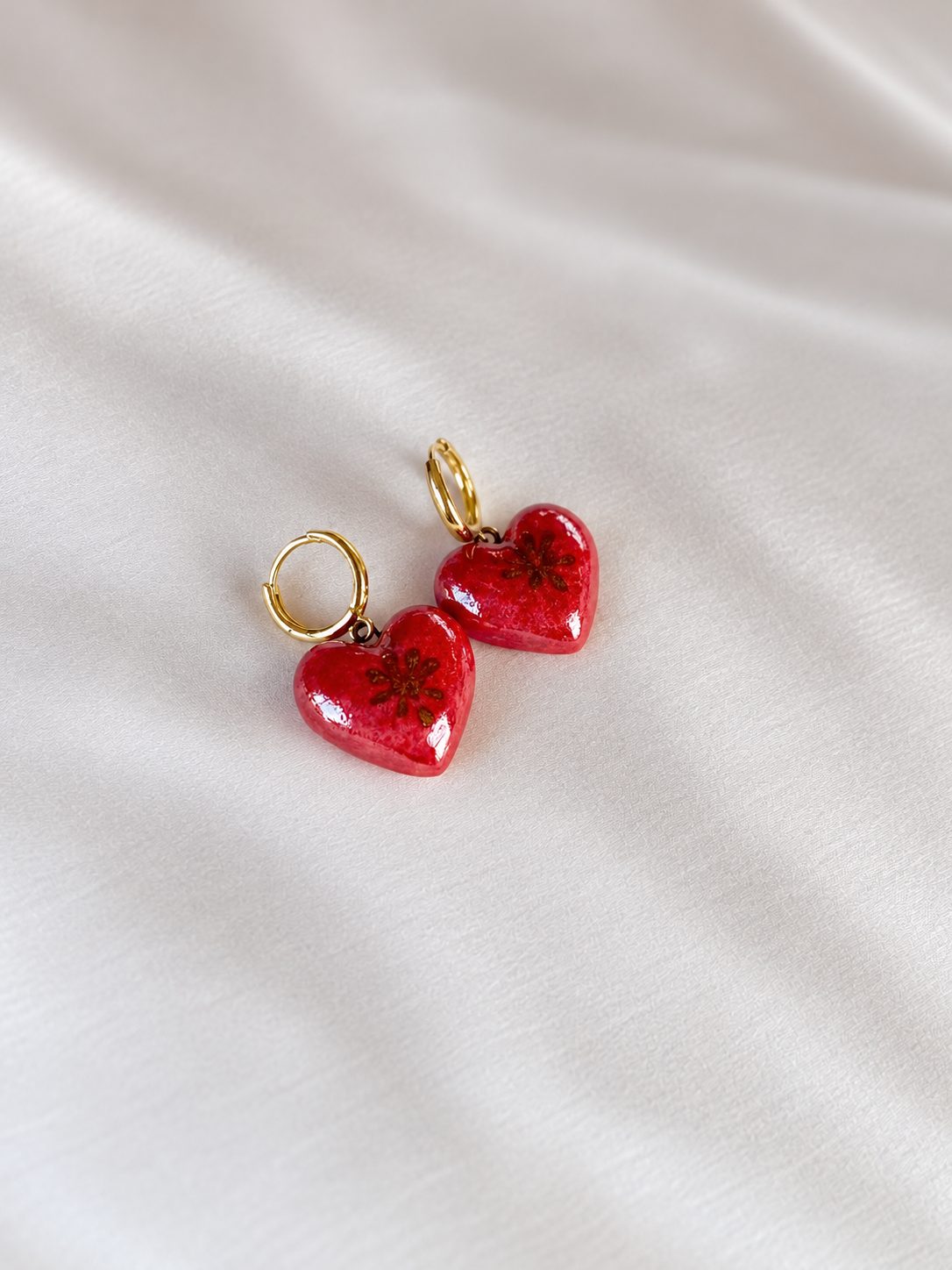 Risha Handmade Porcelain Earrings
