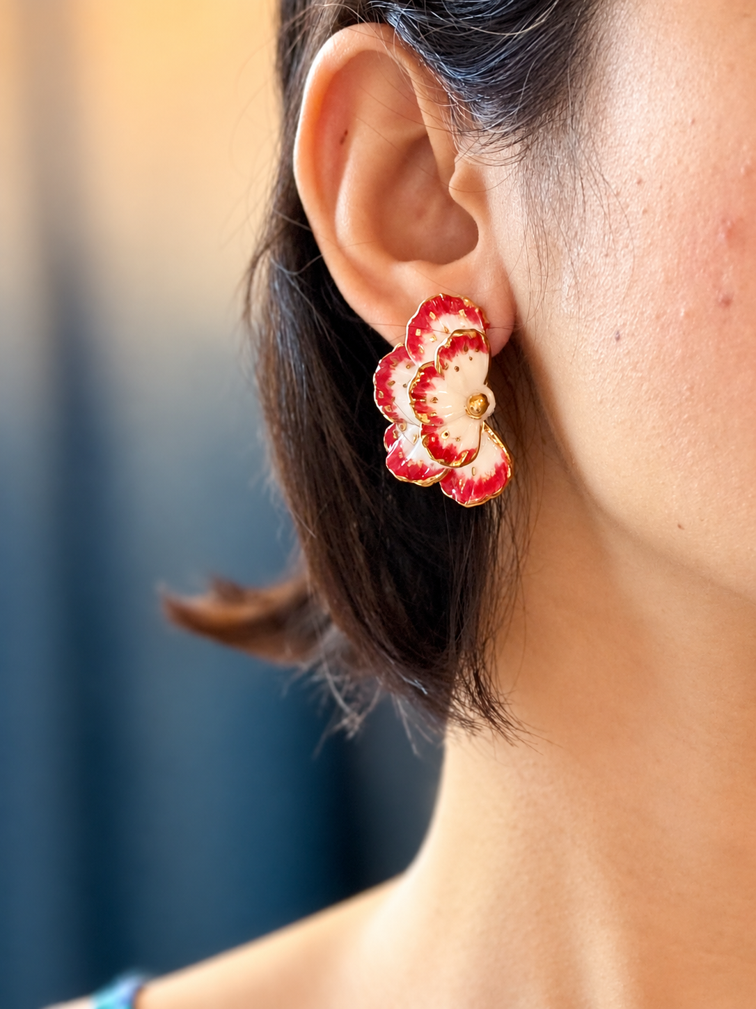 Savi Handmade Porcelain Earrings