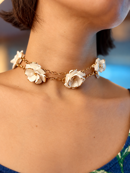 Avni Handmade Porcelain Necklace