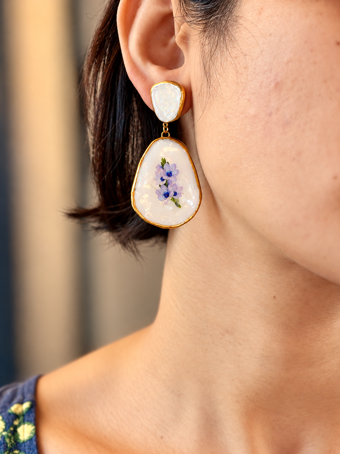 Anvi Handmade Porcelain Earrings
