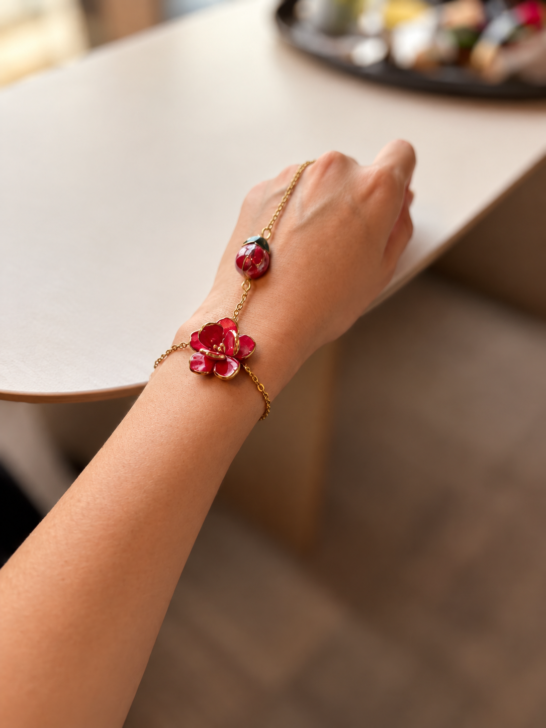 Kavya Handmade Porcelain Bracelet
