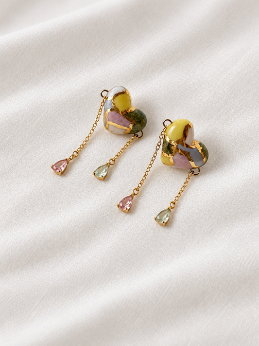 Sonal Handmade Porcelain Earrings
