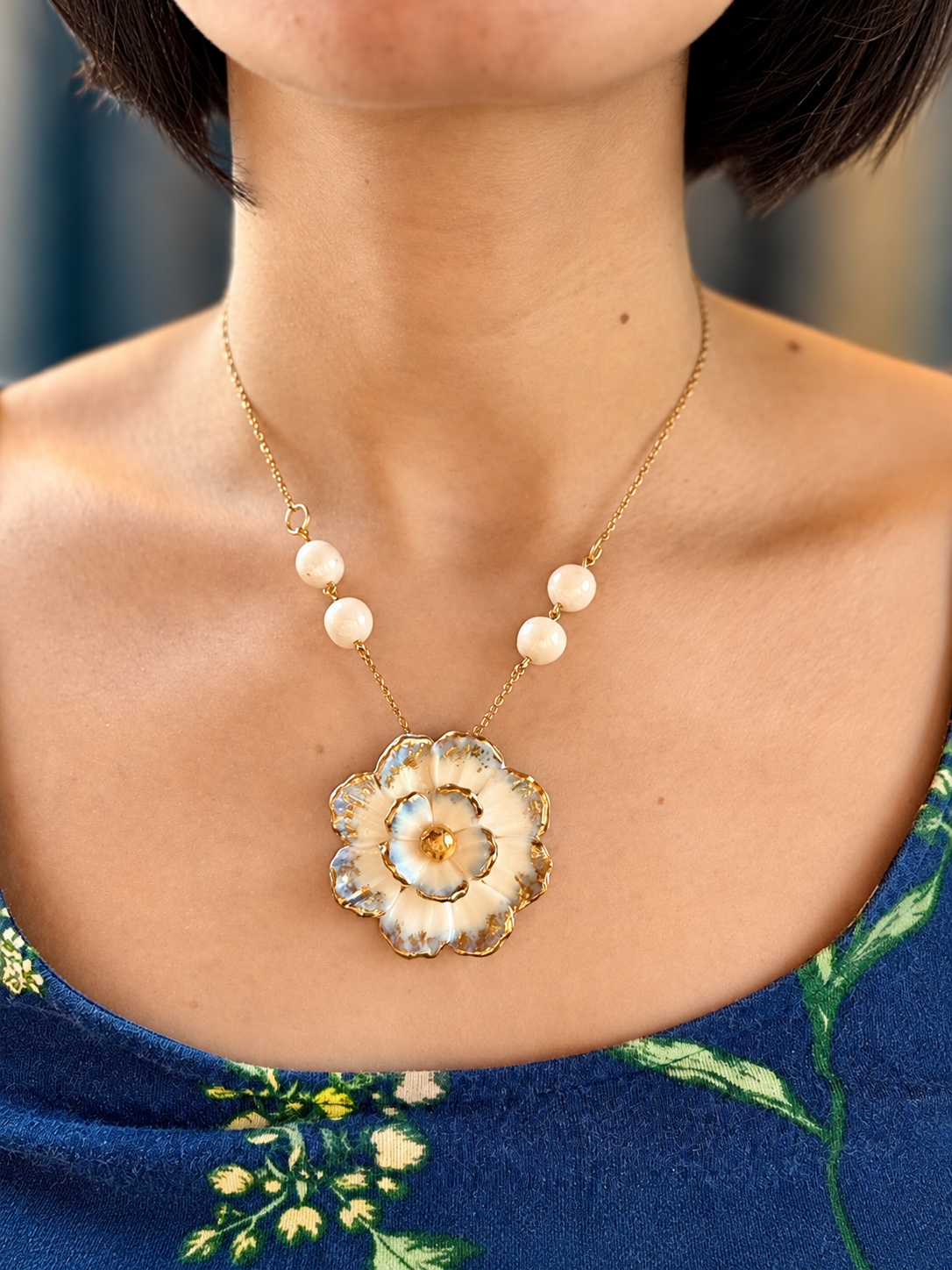 Meher Handmade Porcelain Necklace