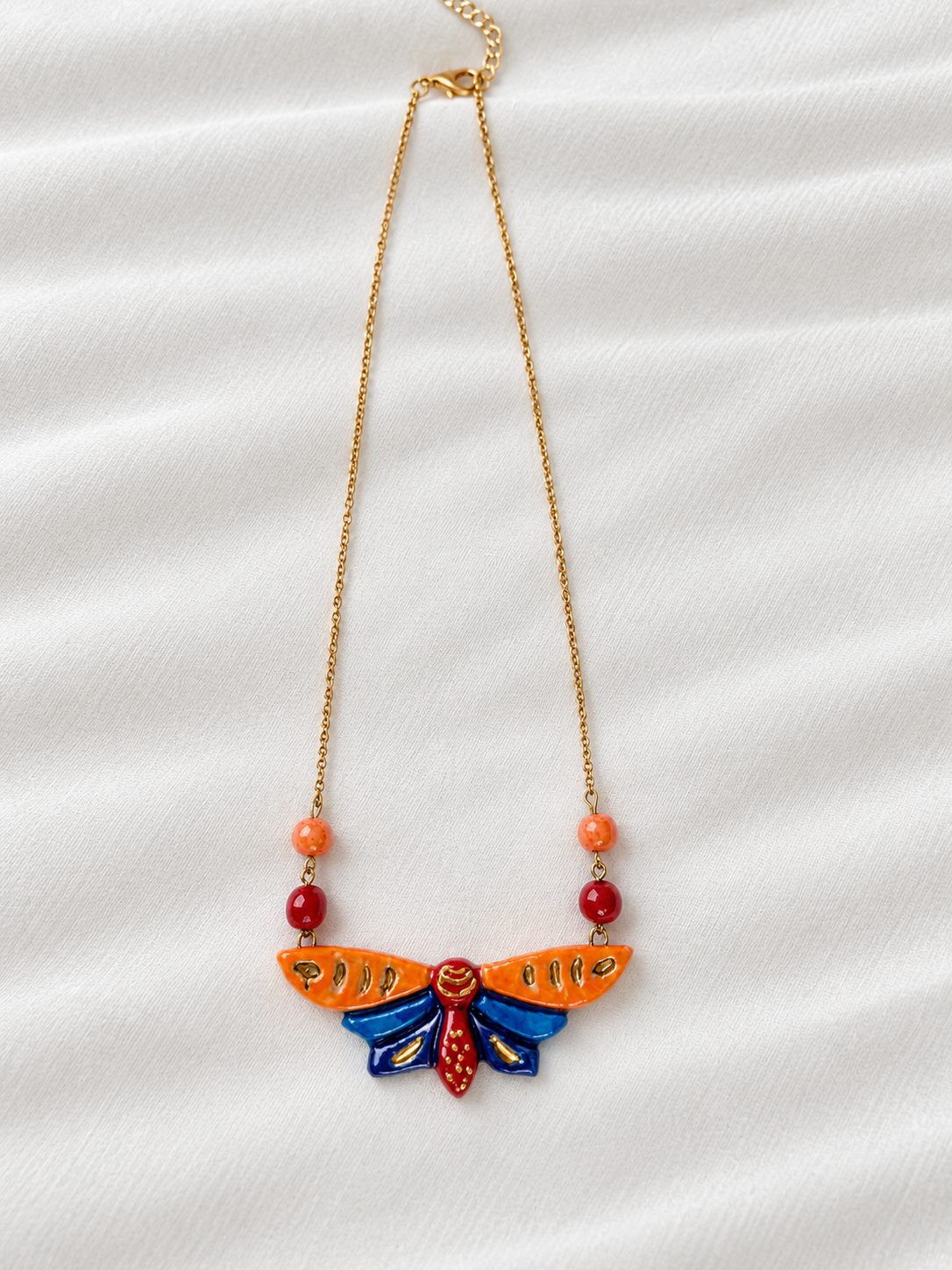 Tanvi Handmade Porcelain Necklace