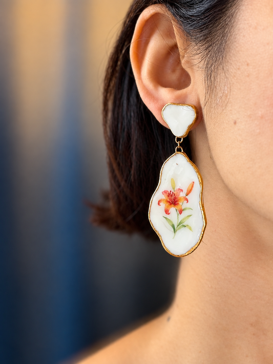 Bela Handmade Porcelain Earrings