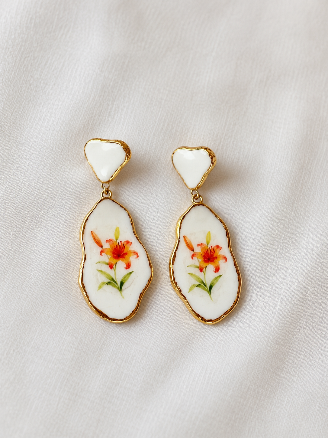 Bela Handmade Porcelain Earrings