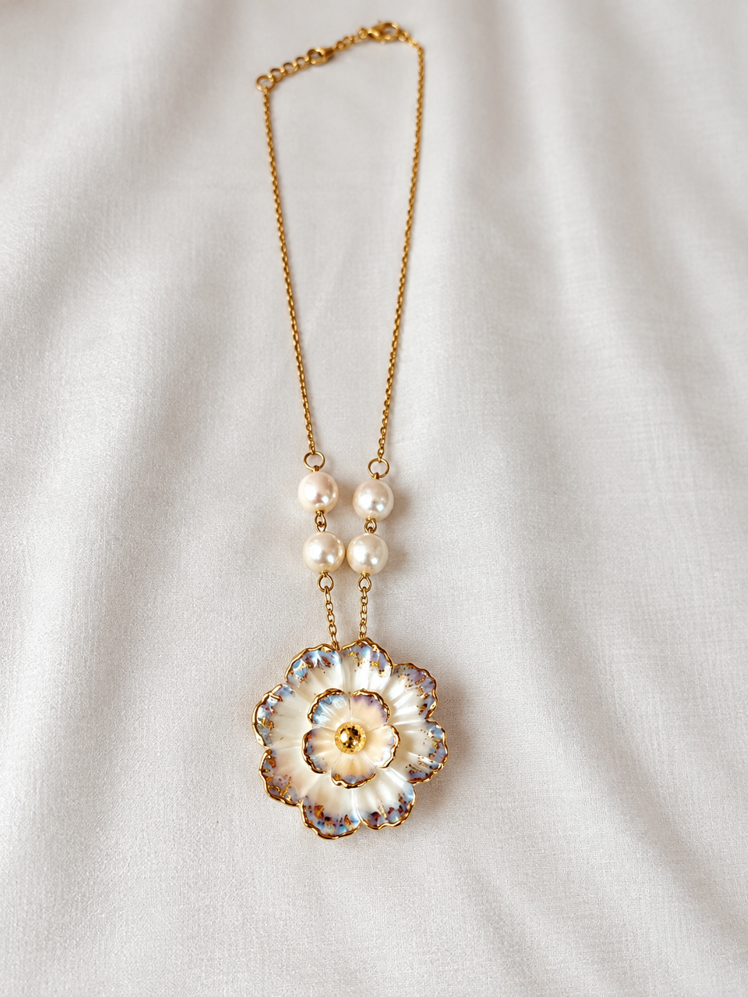 Meher Handmade Porcelain Necklace