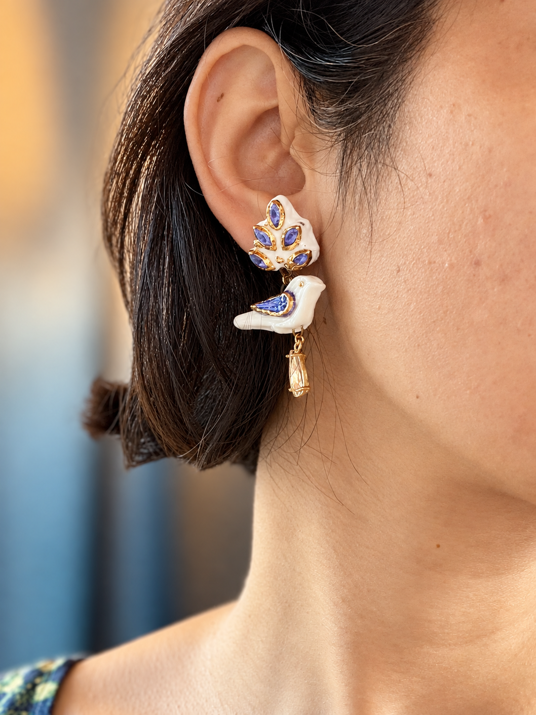 Piya Handmade Porcelain Earrings