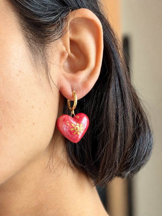 Risha Handmade Porcelain Earrings