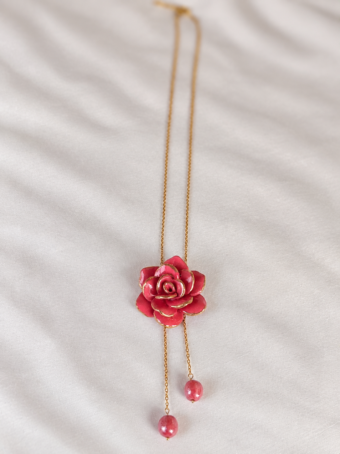 Aditi Handmade Porcelain Necklace