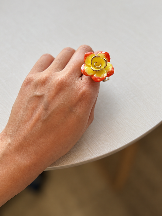 Rani Handmade Porcelain Ring