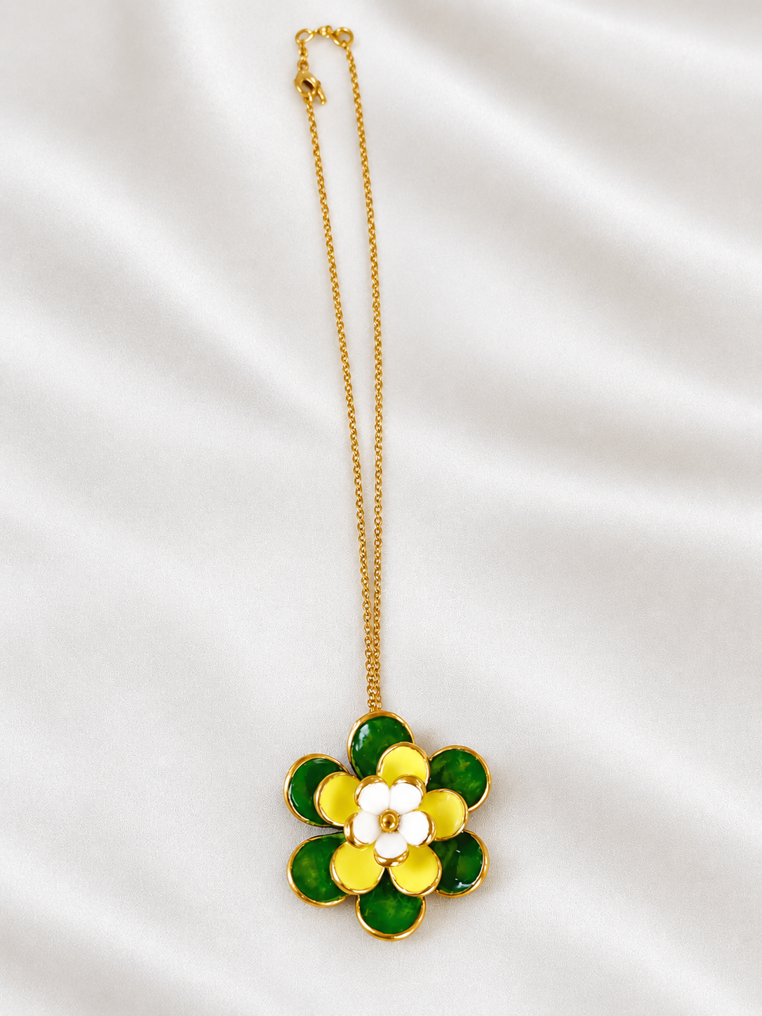 Diya Handmade Porcelain Necklace