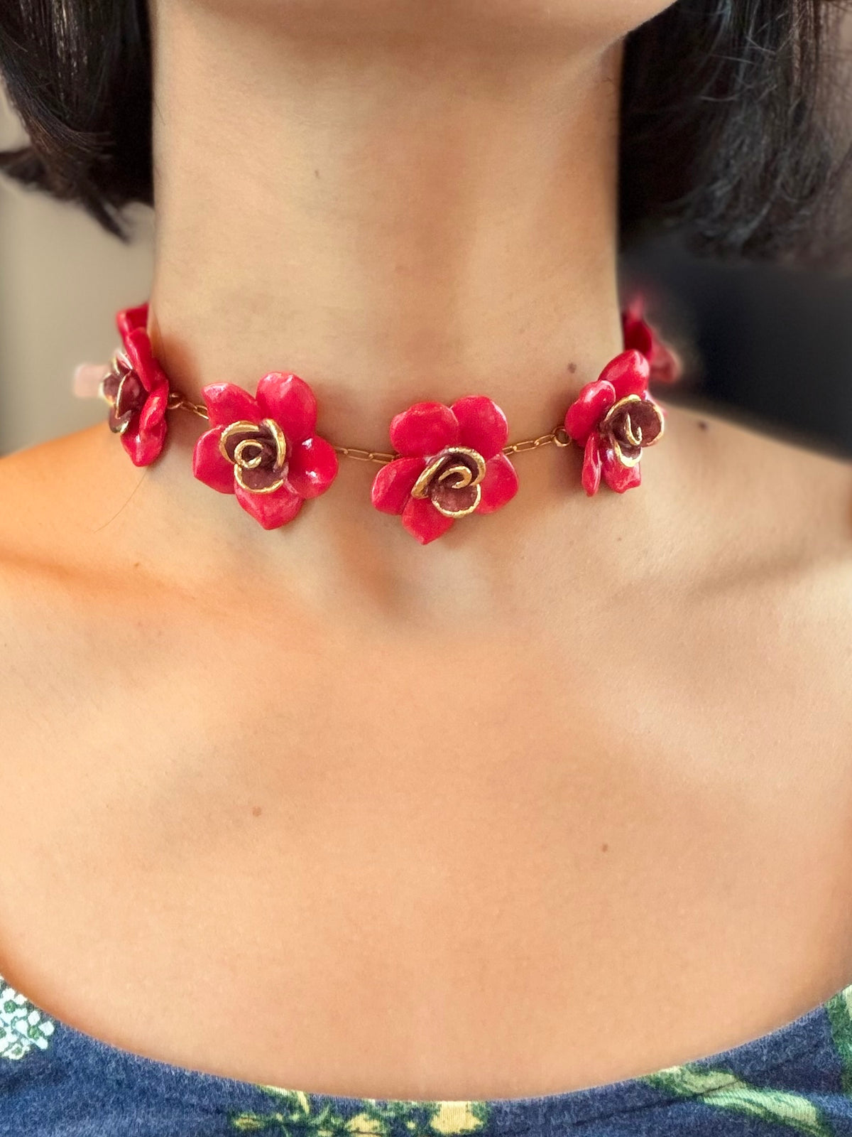 Nivi Handmade Porcelain Necklace