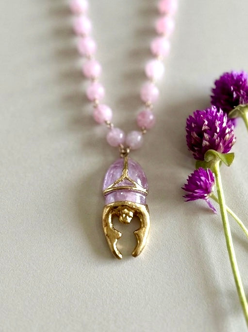 Sona Iridescent Handmade Porcelain Necklace