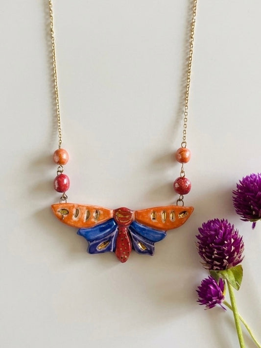 Tanvi Handmade Porcelain Necklace