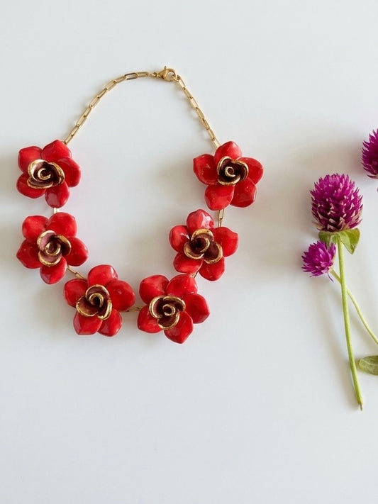 Nivi Handmade Porcelain Necklace