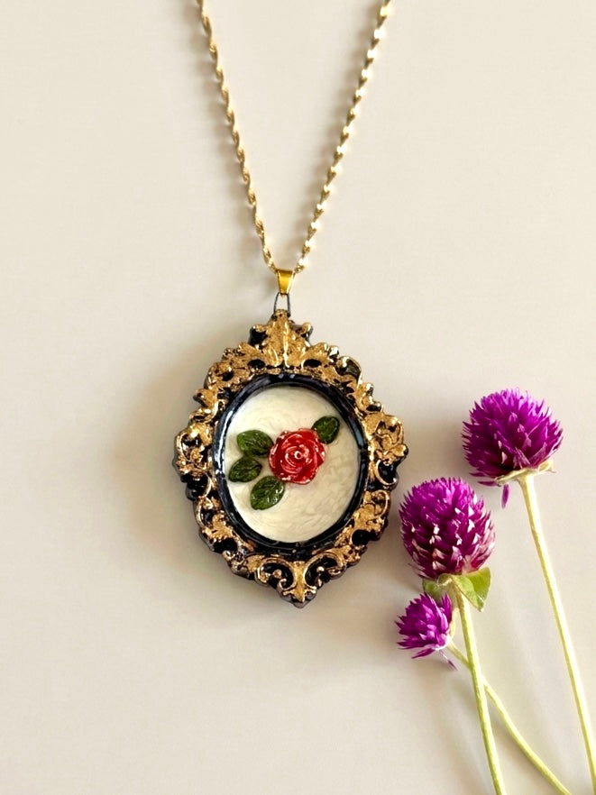 Malini Handmade Porcelain Necklace