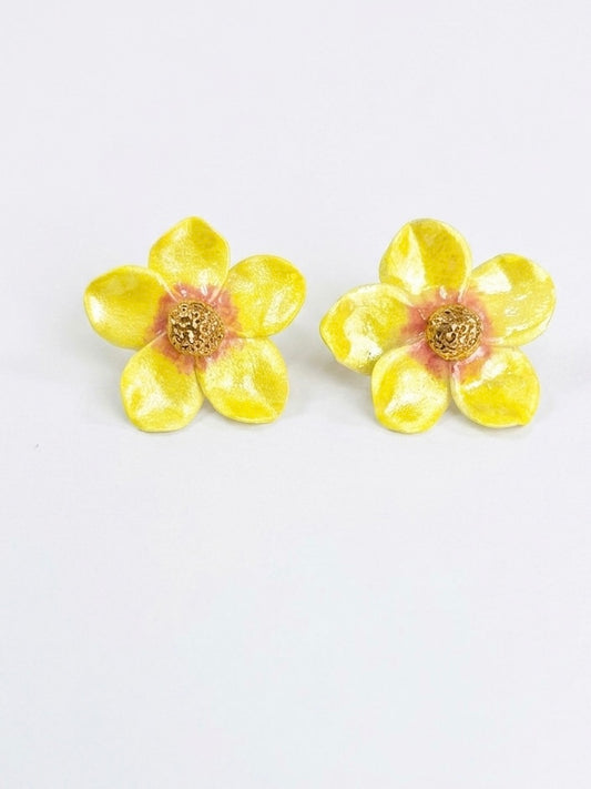 Nandini Iridescent Handmade Porcelain Earrings