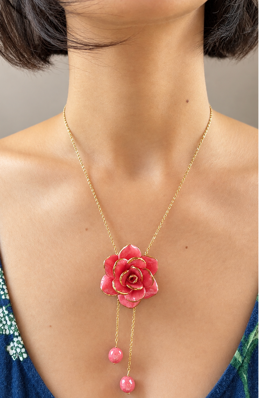 Aditi Handmade Porcelain Necklace