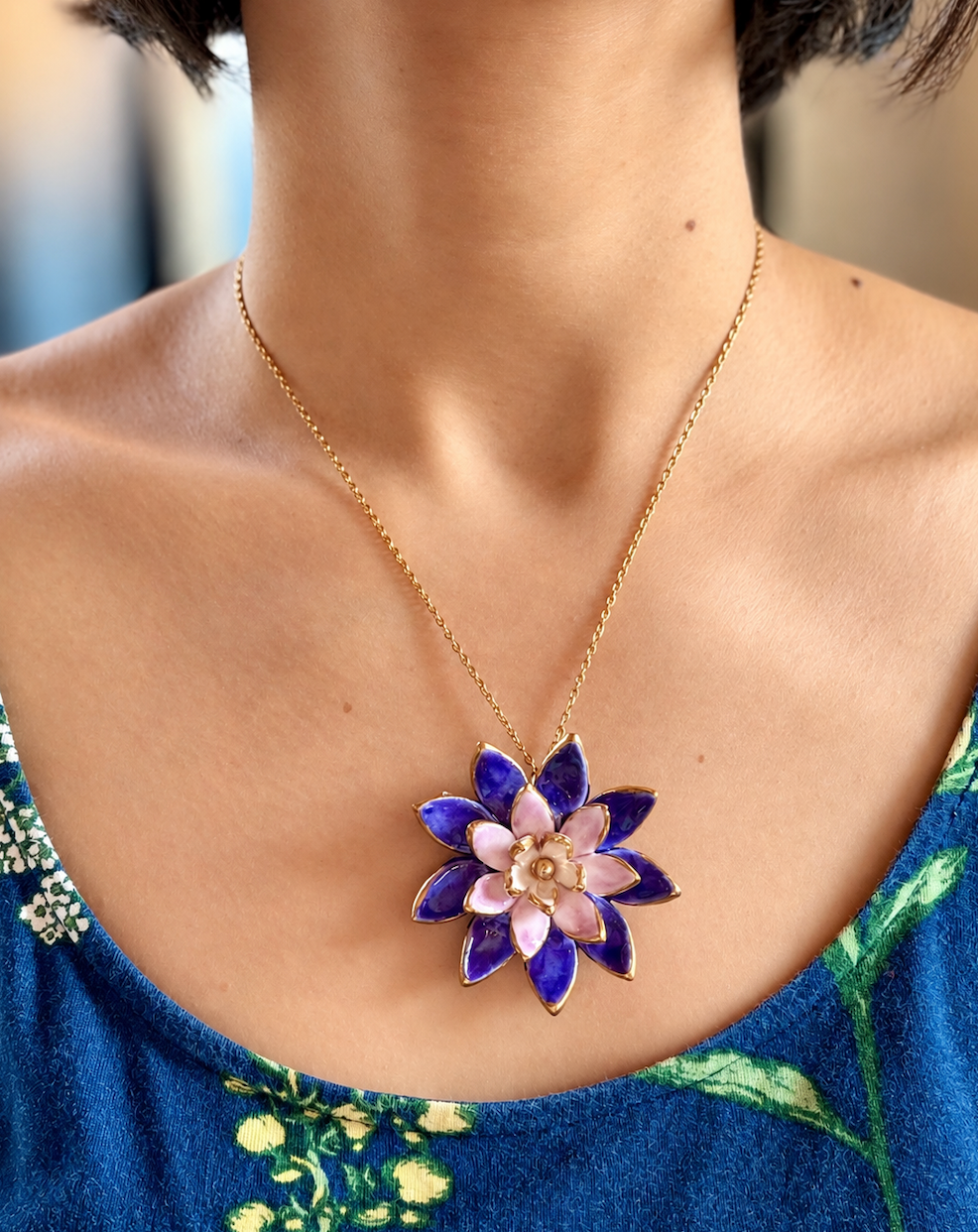 Ishani Handmade Porcelain Necklace