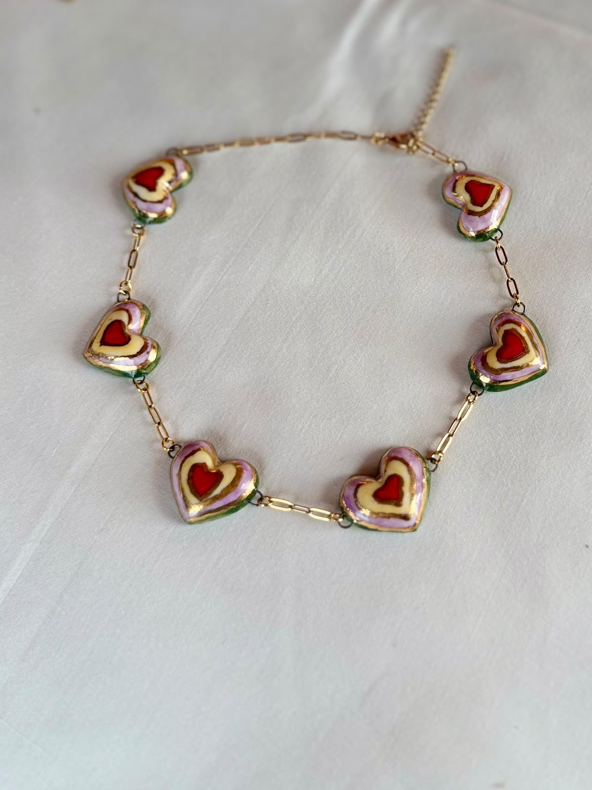 Juhi Handmade Porcelain Necklace